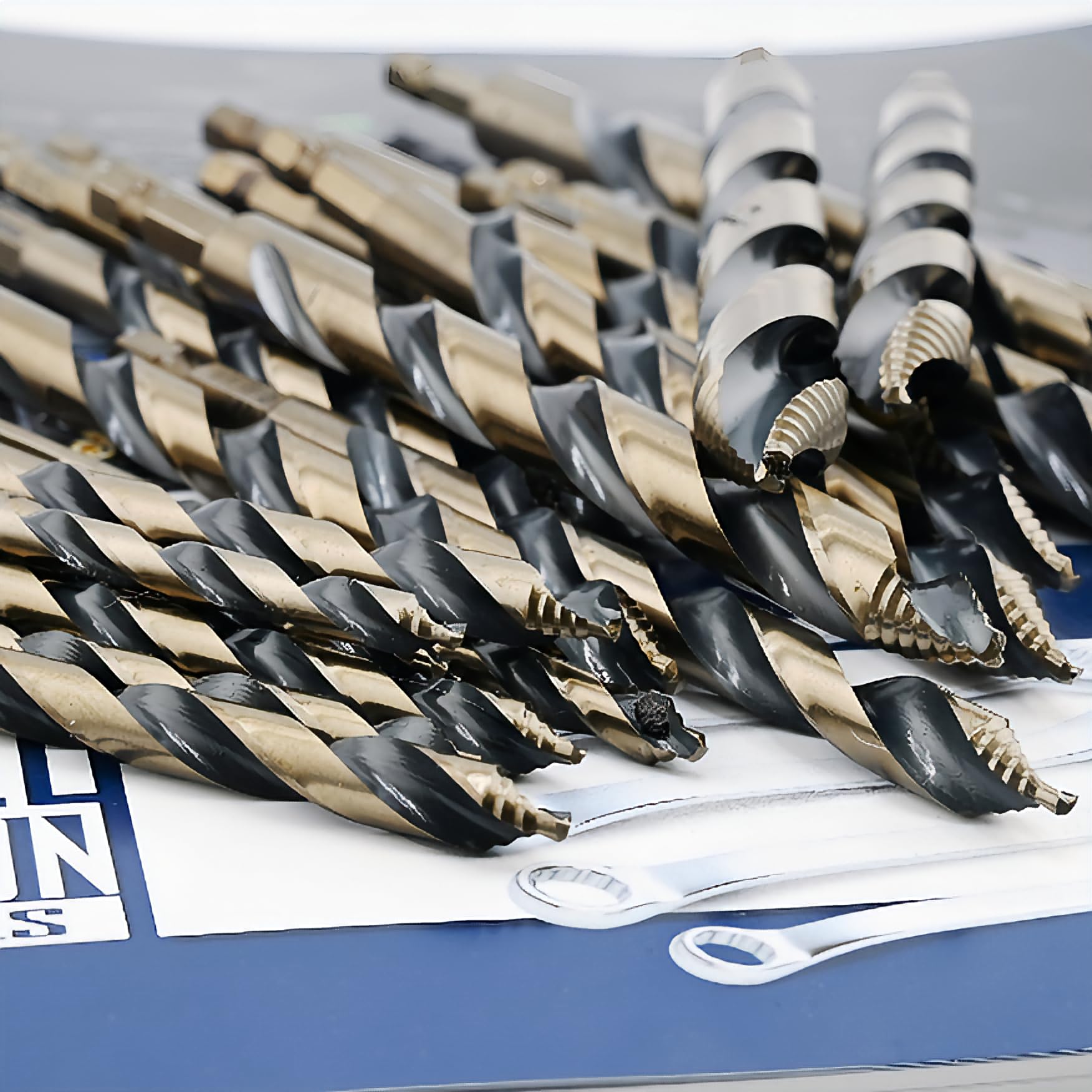 Steel Vision Tools 29pc Hex Stepped Tip Drill Bit Set - 1/16