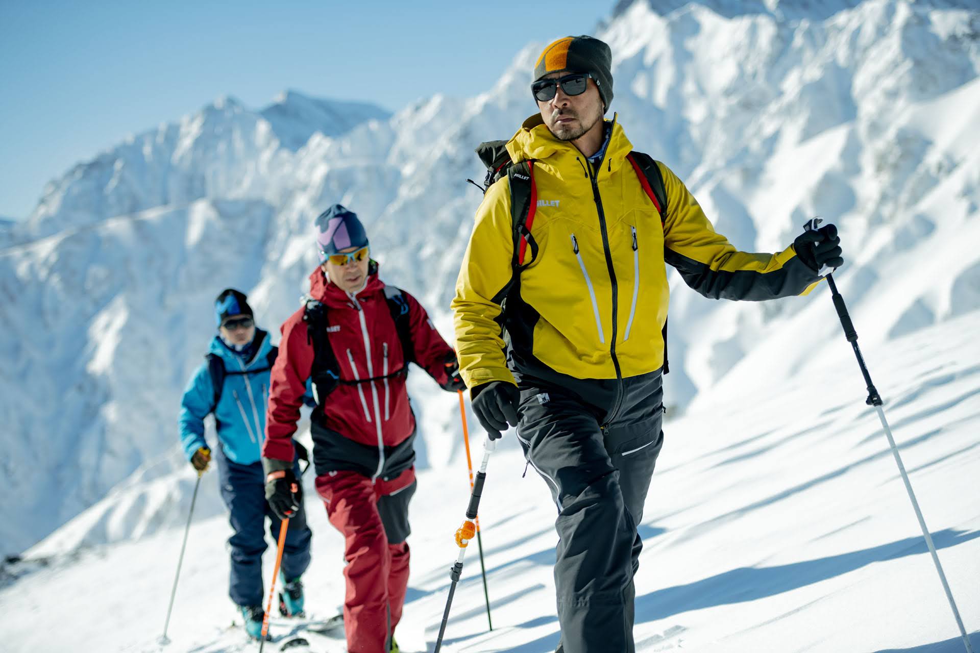 汗抜けの良いドライで快適な着心地が魅力のMILLET「TYPHON WARM NX