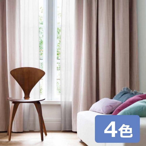 カーテン生地 FA6976 フジエテキスタイル STORY ソイル 154cm巾 (1m