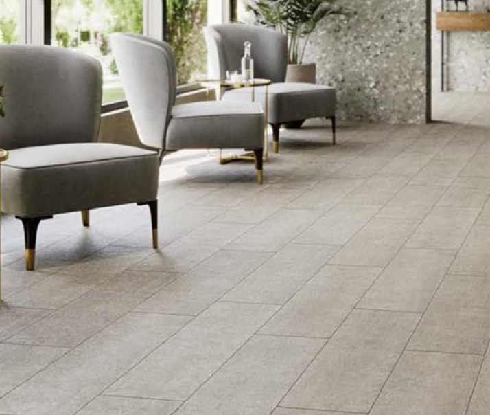 フロアタイル RE7501-25CPT 川島織物セルコン ワックスフリー