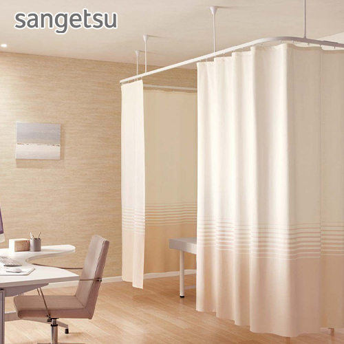 カーテン サンゲツ コントラクトカーテン メッシュ一体型 ブレンド