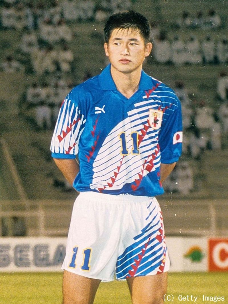 アディダス 三浦知良 1999/2000 日本代表 アウェイユニフォーム カズ