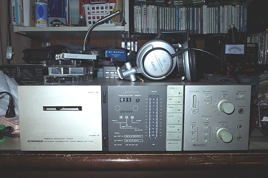 PIONEERのカセットデッキ「CT-770」の精密速度測定(?) | PRYCE16写真日記