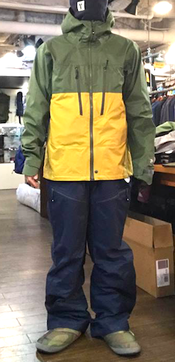 P.RHYTHM OUTERWEAR サイズ比較 | SPINY 公式ブログ ｜スノーボード