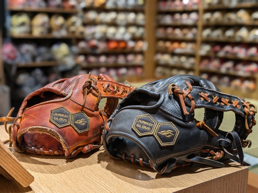 ジュンケイグラブ】定番グラブ［JG-593型］／使い込んでも「型」が崩れ