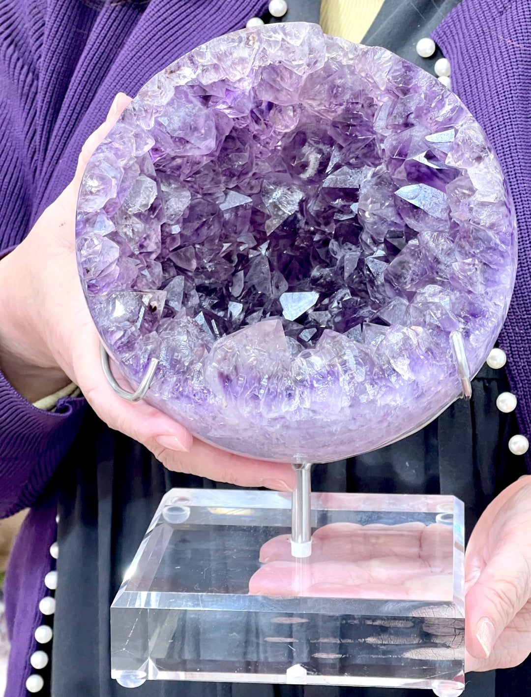 激レア✨大笑い❣️のアメジスト笑口 | 天然石とヒーリンググッズ Self
