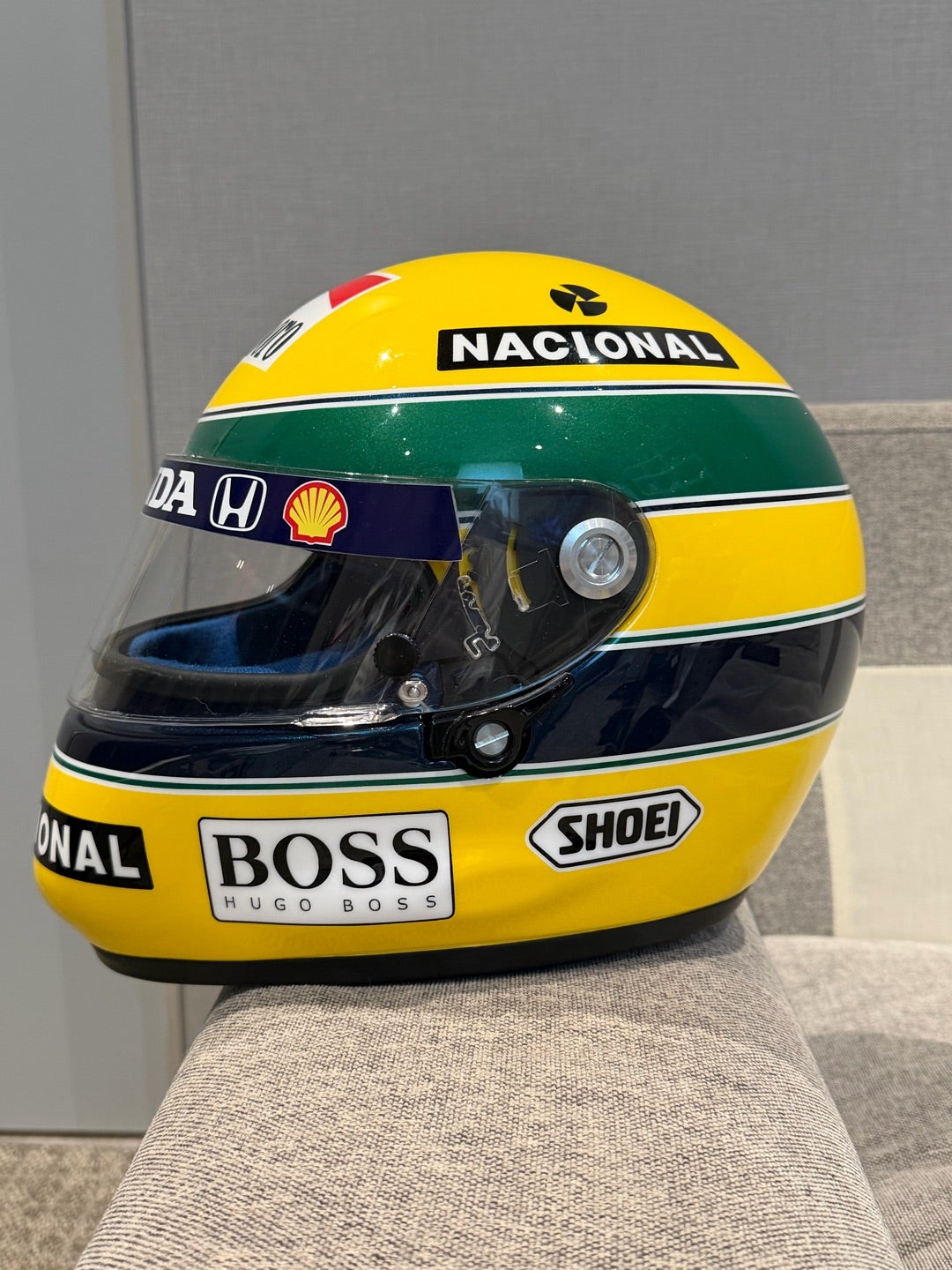 アイルトン セナ 1992 ヘルメット SHOEI X FOUR | 融通無碍