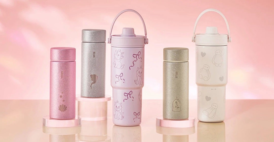 発売中］キラキラしてかわいい♡使いやすいサイズのステンレスボトル