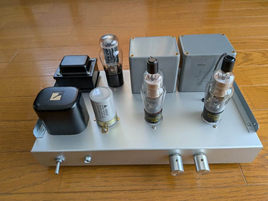 ウエスタン・エレクトリックWE-310Aライン・アンプ（自作品）の