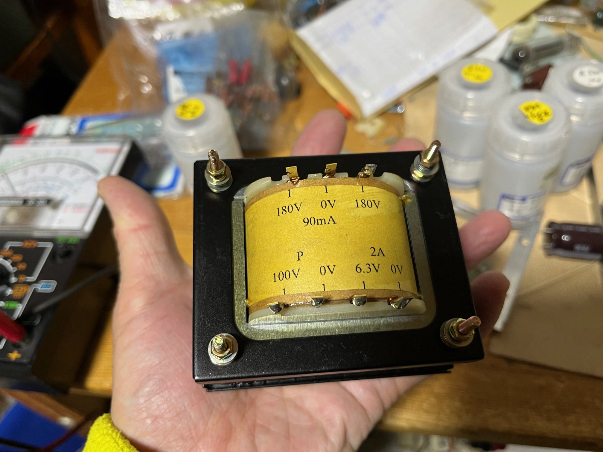 6BM8用電源トランス 来ました | トニーのゆっくり回覧版 真空管アンプ