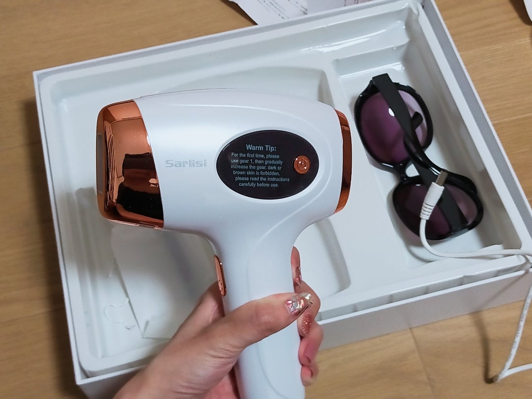 脱毛器「SARLISI」をQoo10公式で購入！効果や使い方の本音口コミを