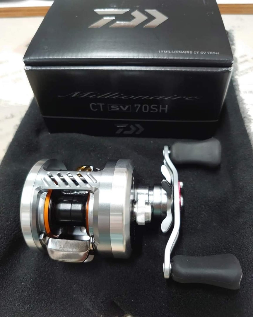 新兵器追加 ダイワ ミリオネア CTSV 70SH | 両軸愛者 ～引金派～