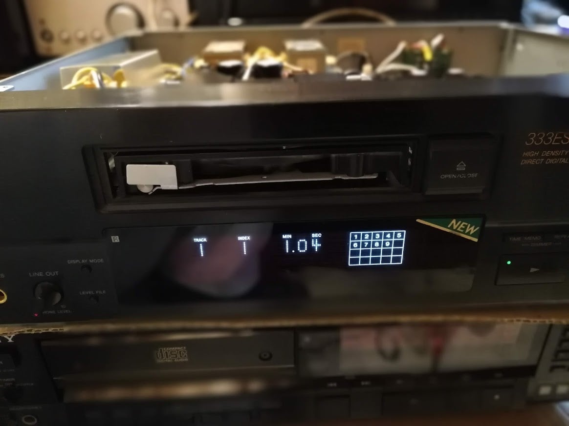 SONY CDP-333ESA の修理 | ビンテージオーディオ修理日記