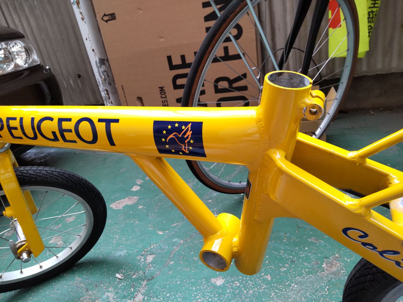 プジョーコリブリの整備 回転系 | 鞄屋さんのお話