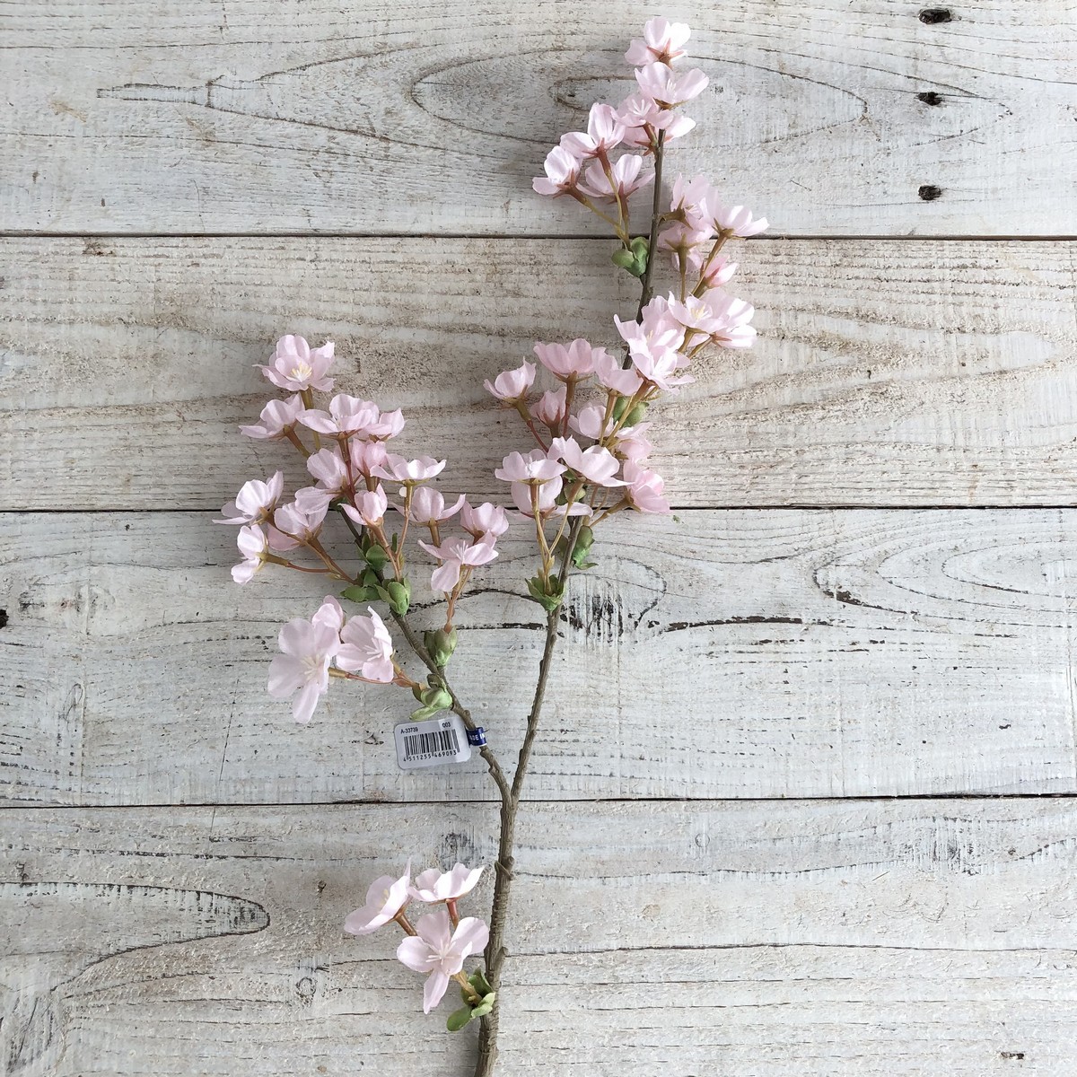 即日☆【造花】アスカ/桜ブランチ×47 つぼみ×6 #003 ピンク/A-33739