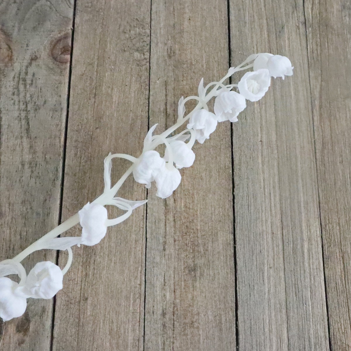 即日☆【プリザーブド】南原農園/すずらん(ホワイト) 5本入り - 花材