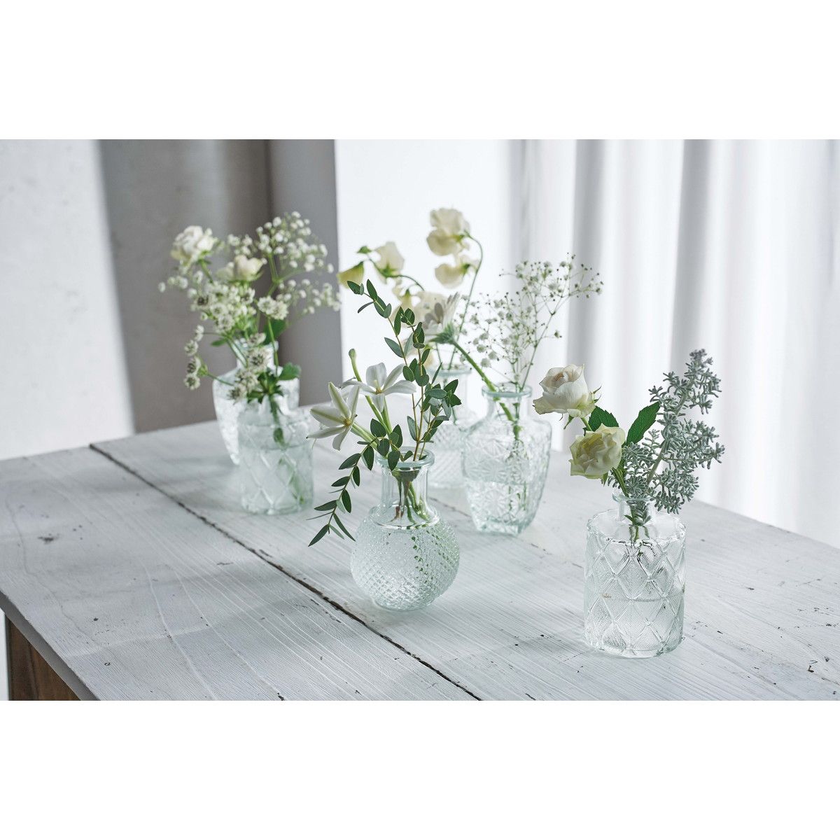 Paseo/ガラス花瓶(12個セット)/EX-87-S12 - 花材通販はなどんやアソシエ