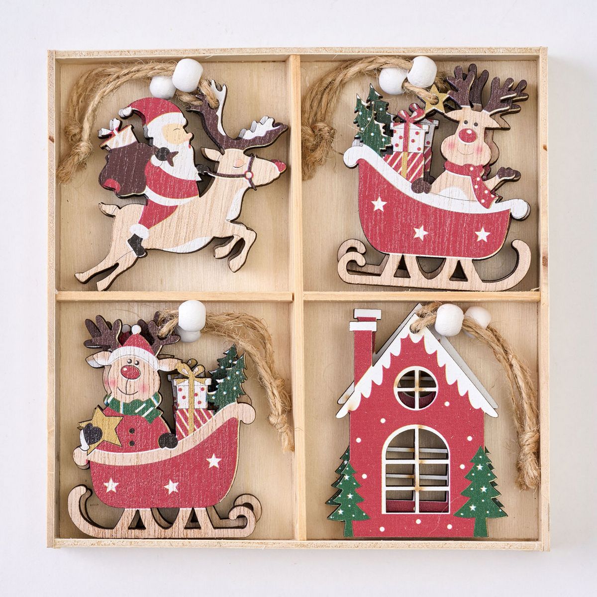 東京堂/スレイサンタオーナメント/XO000065 - 花材通販はなどんやアソシエ