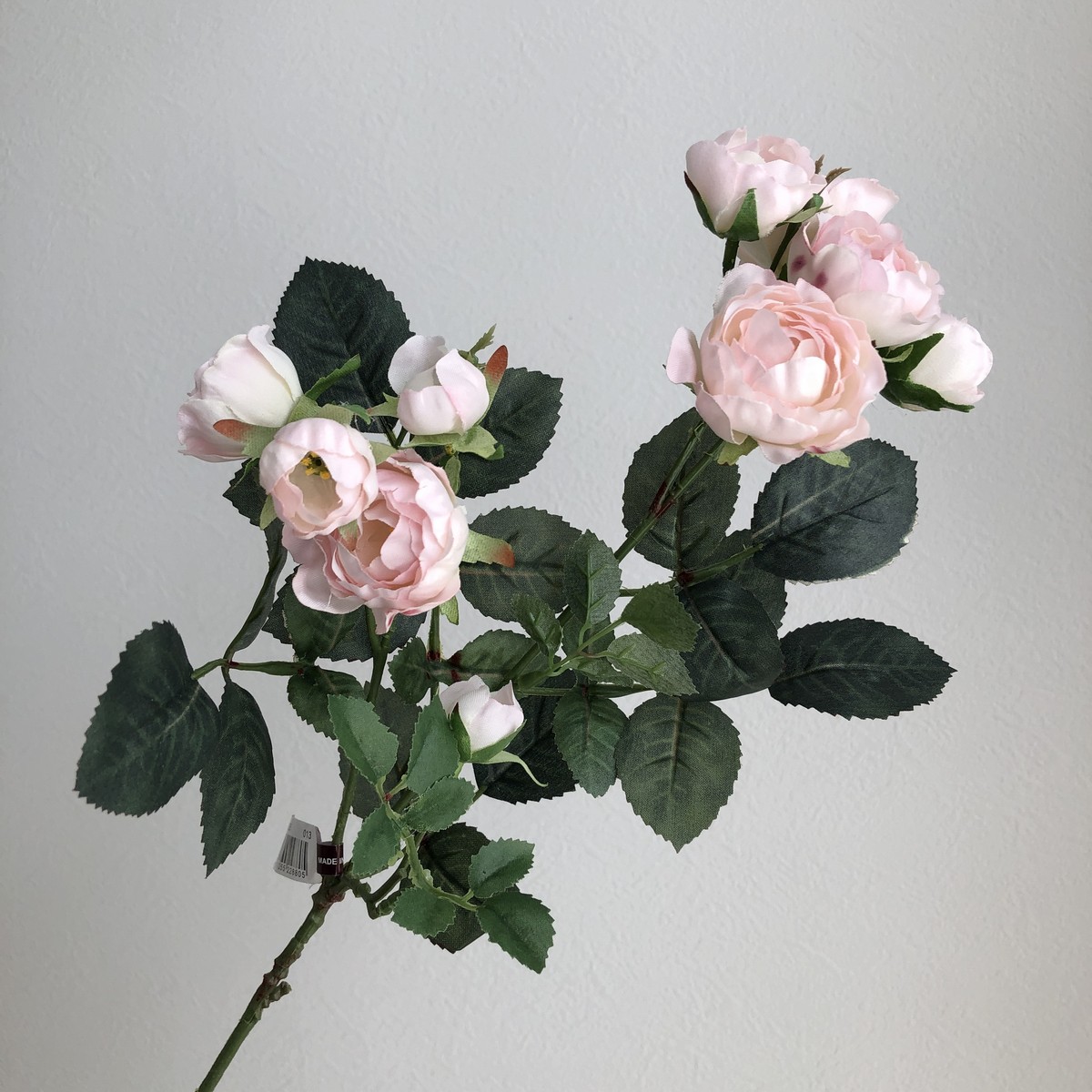造花】アスカ/ミニローズ×11 ライトピンク/A-36035-13 - 花材通販は