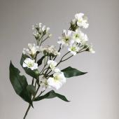 即日☆【造花】アスカ/ブロッサムスプレー×25 つぼみ×8 ホワイト/A