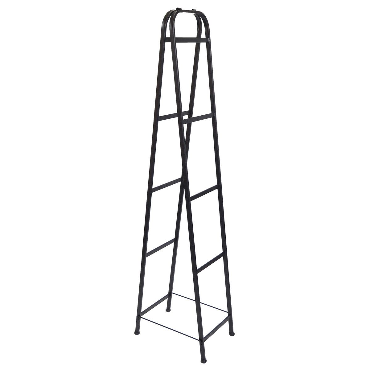 直送】村田屋産業/アイアンラックスタンドHIGHスリム/6486 ※返品・代引