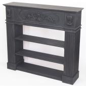 直送】村田屋産業/マントルピース ShabbyWhite/5006 ※返品・代引