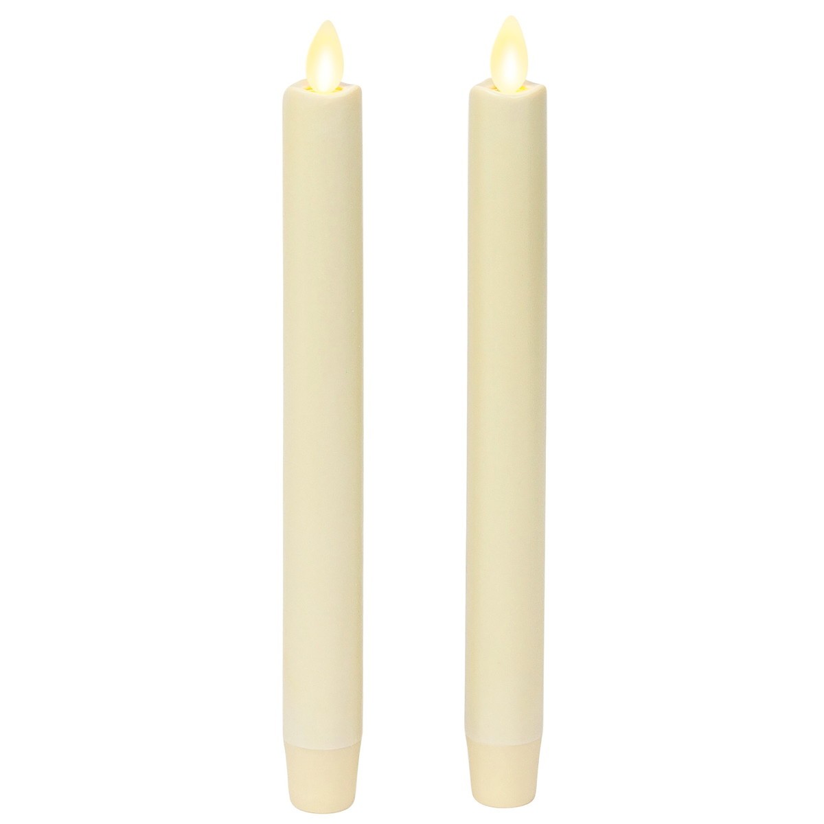 カメヤマ/ルミナラテーパー2本セット アイボリー/B0310-00-00IV - 花材