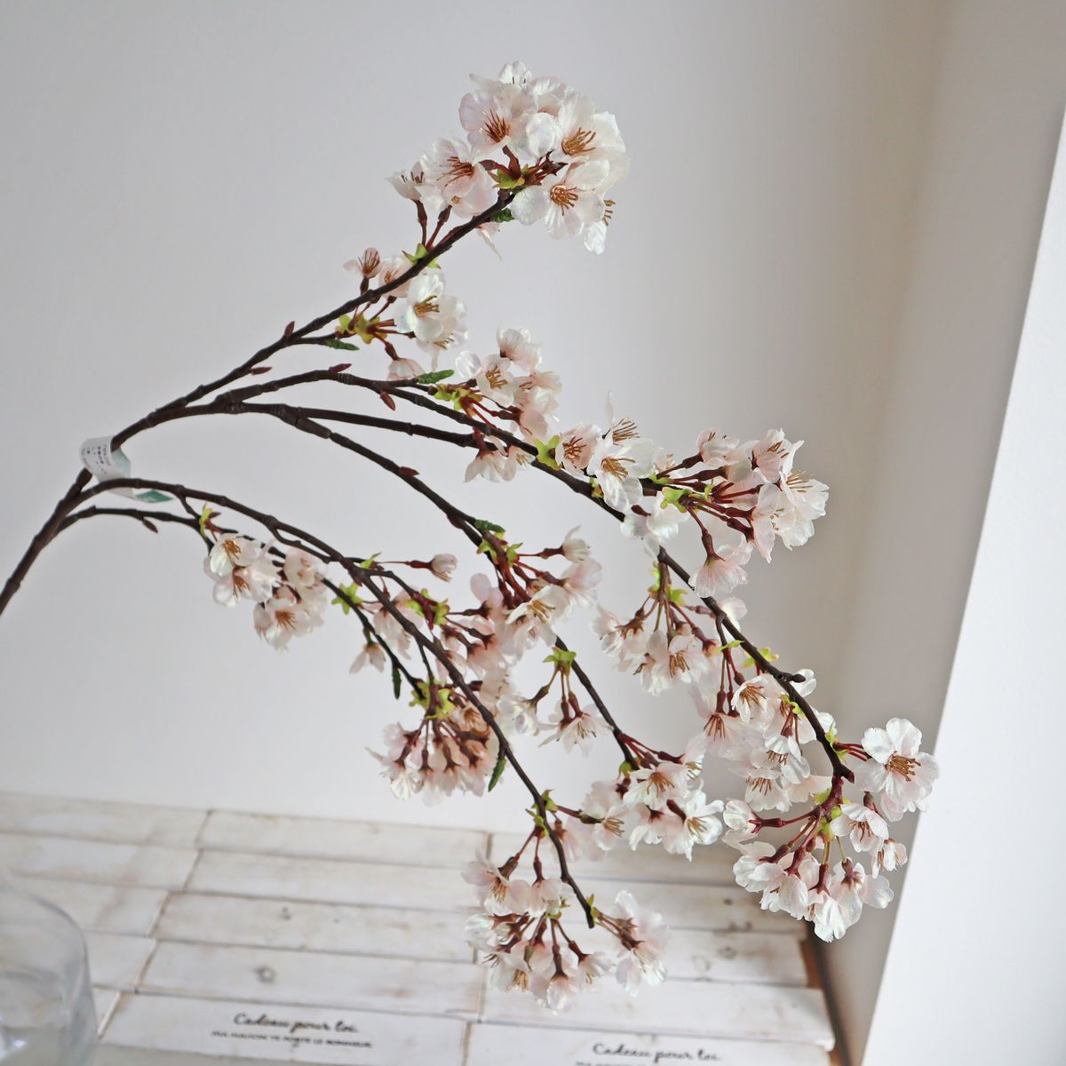 造花】MAGIQ東京堂/月夜の桜 ライトピンク LT.PINK/FM004396 - 花材