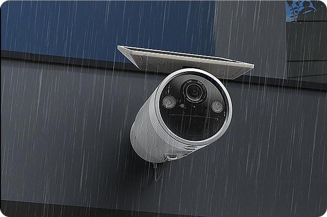 Tapo 4K 8MP ソーラーパネル一体型 フルワイヤレス防犯カメラ Tapo C465