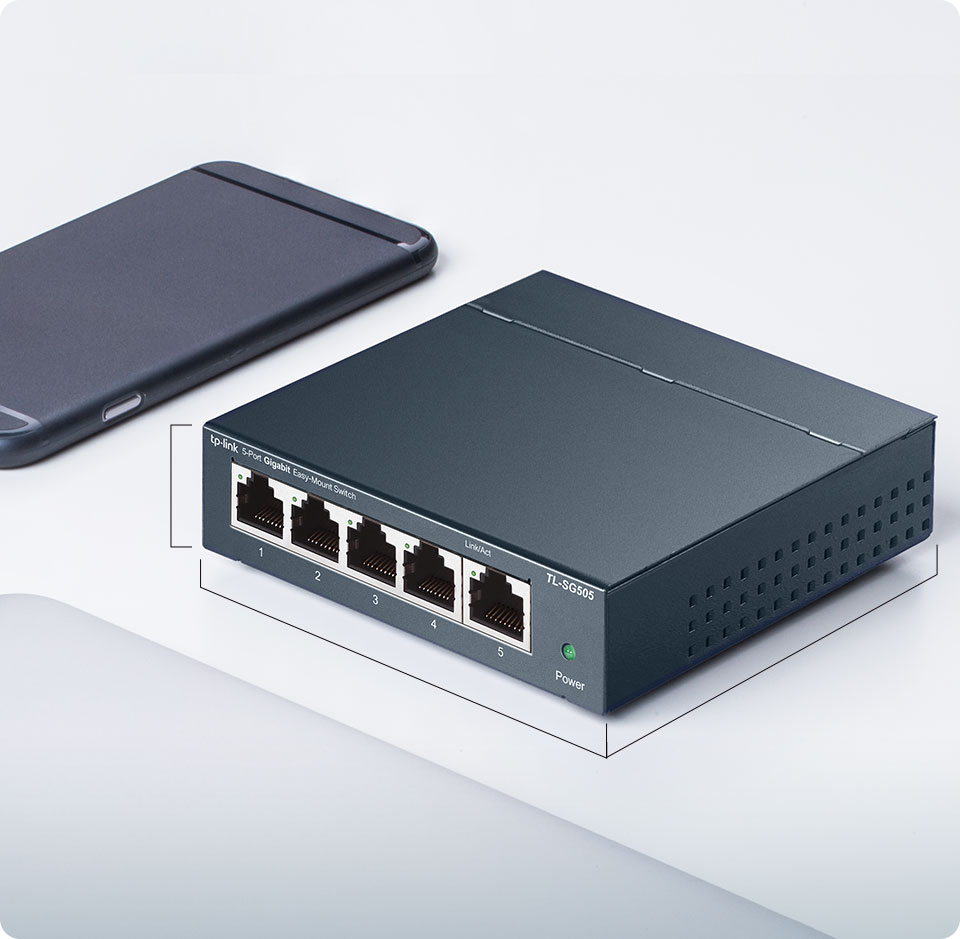 TL-SG505 | 5ポート ギガビット らくらくマウント スイッチ | TP-Link 日本