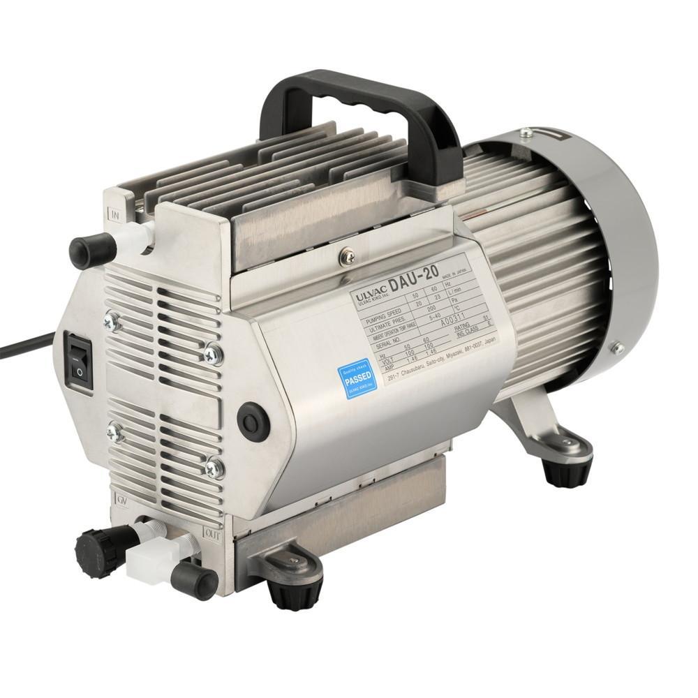 DAU-20 / ダイアフラム型ドライ真空ポンプ 実行排気速度(20～23L/min