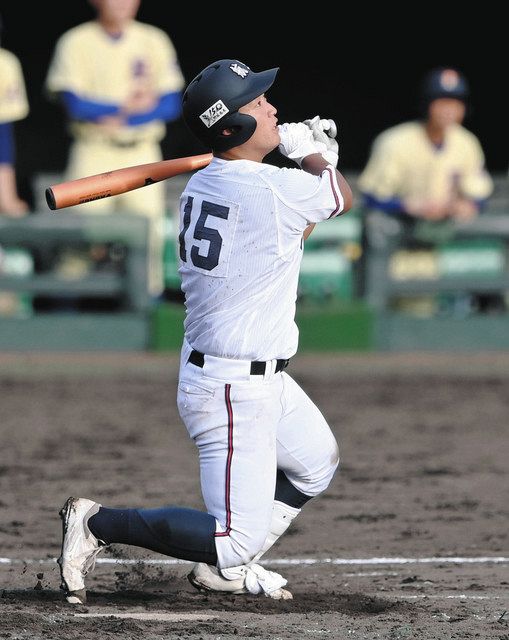 航空石川2連覇 9回サヨナラ犠飛 竹内 北信越高校野球県大会：北陸中