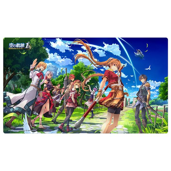 グッズ: 英雄伝説 空の軌跡 the 1st ラバーマット 軌跡のはじまる場所