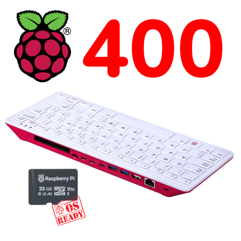Raspberry Pi 400 Keyboard Computer and Kits