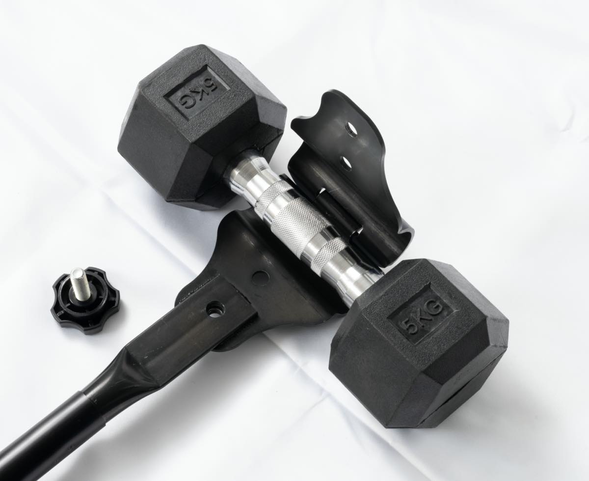 ダンベルがバーベルになったら自宅トレーニングもさらに捗りそう