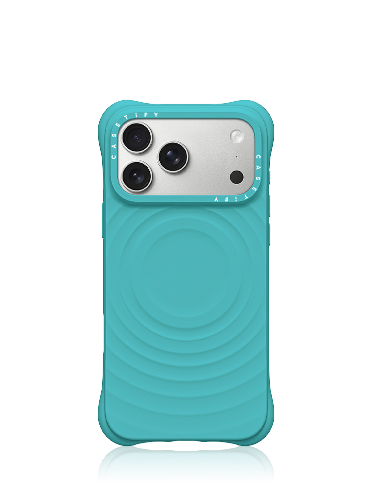 Casetify x G-DRAGON Ripple Case iPhone 17 Pro Max Mint Blue - Tech
