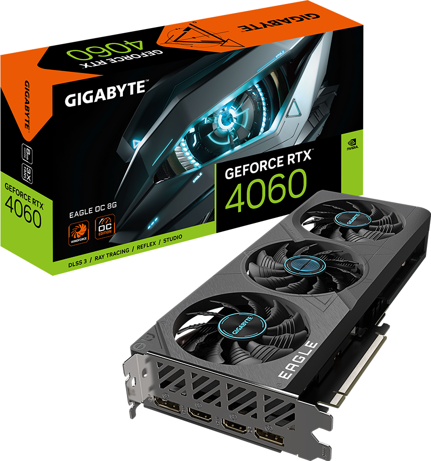 GeForce RTX™ 4060 EAGLE OC 8G - GIGABYTE Japan