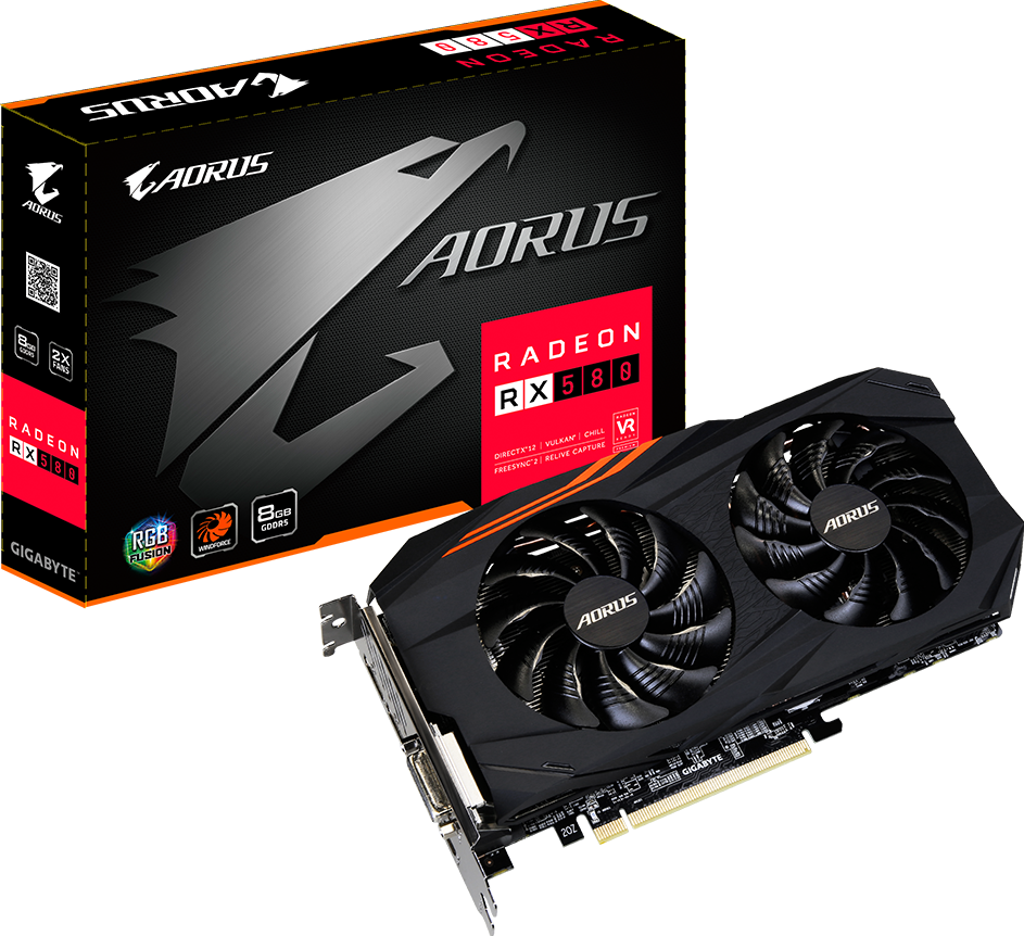 AORUS Radeon™ RX580 8G (Rev. 1.0/1.1) - GIGABYTE Japan