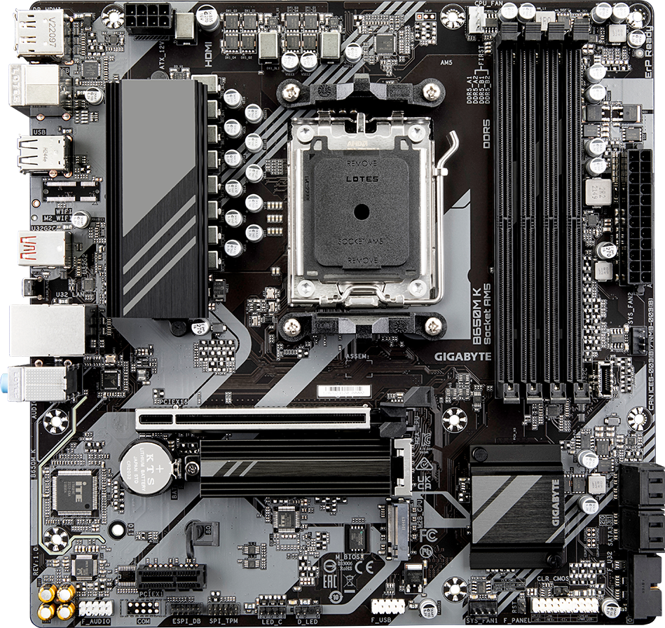 B650M K (Rev. 1.0) - GIGABYTE Japan