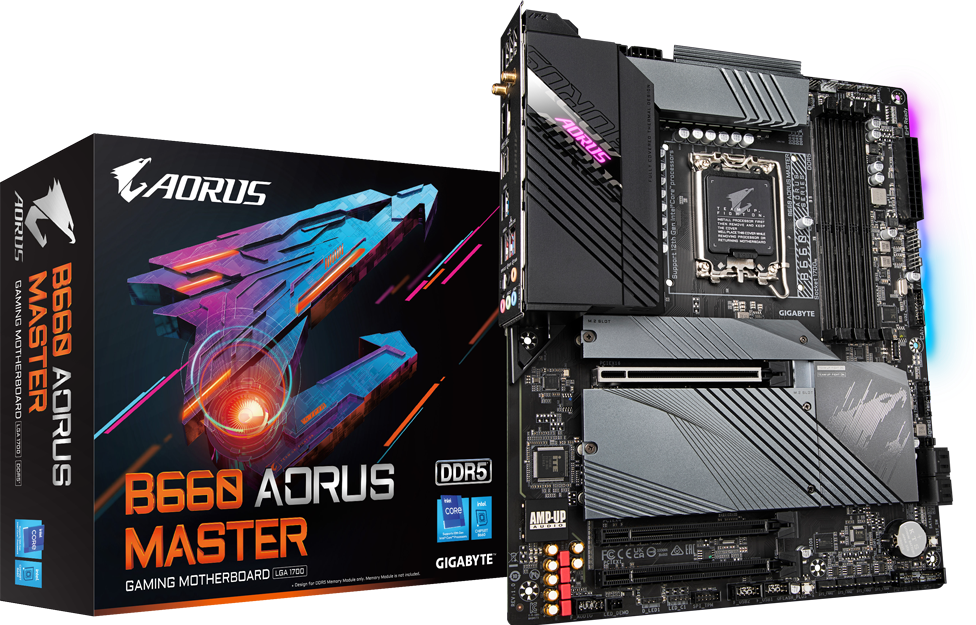 B660 AORUS MASTER (Rev. 1.x) - GIGABYTE Global