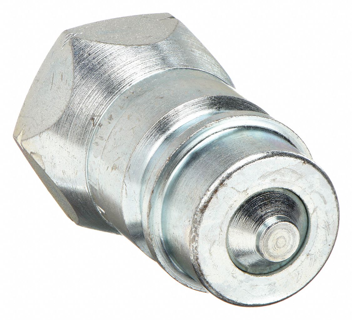 SAFEWAY HYDRAULICS, 1/2 in Coupling Size, Steel, Hydraulic Quick