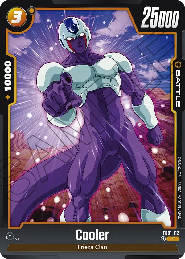 FB01-112 Cooler Dragon Ball Super Card Game Fusion World Card