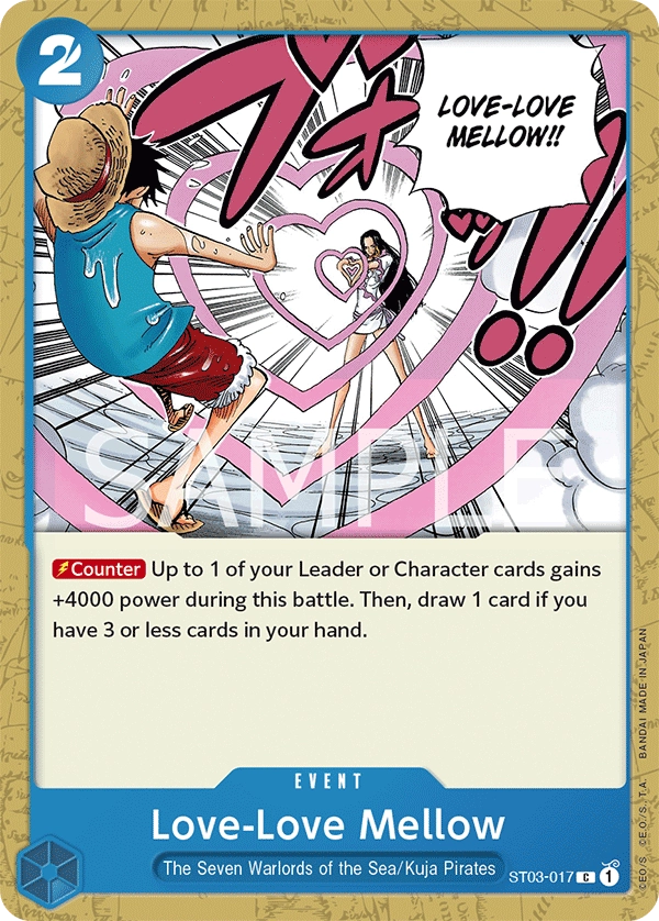ST03-017_p2 メロメロ甘風 One Piece Card Game Card | One Piece Card