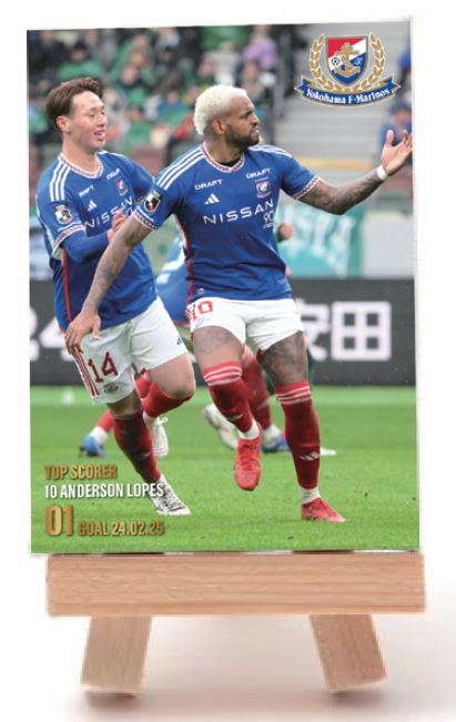 アンデルソン ロペス選手 得点王・ベストイレブン受賞記念グッズ受注