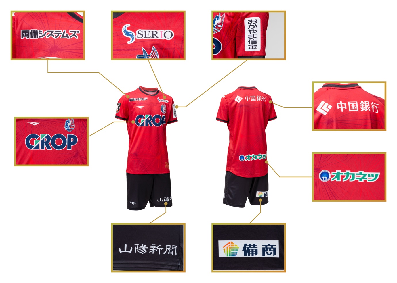 2026SPユニフォーム｜ファジアーノ岡山