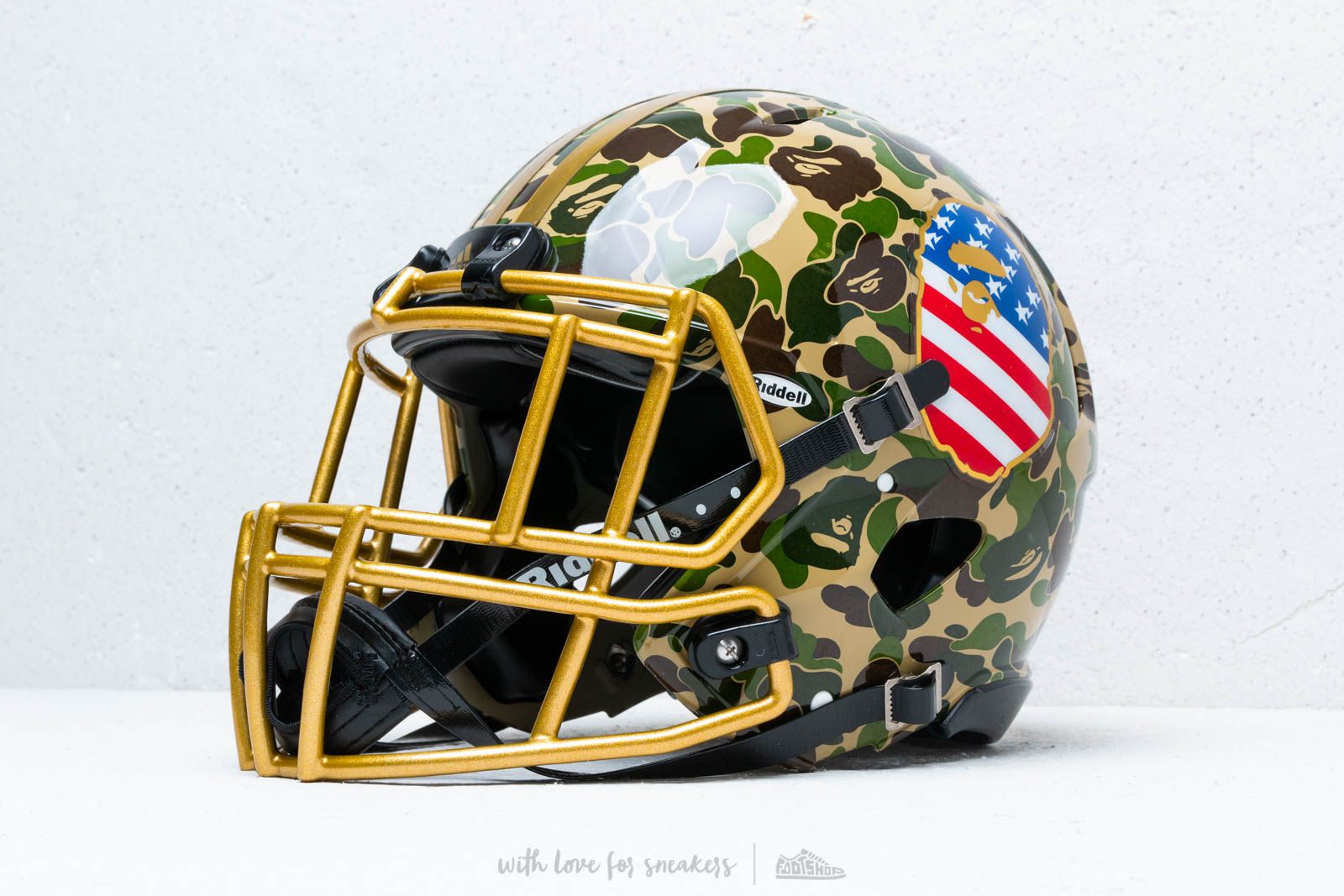 Accessories adidas x BAPE x Riddell Helmet Camo Print (CL5410