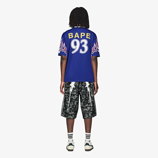 Jerseys adidas x BAPE Ssl Flame Jerse Japblu (KF4914) | Footshop