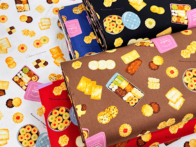 ときめくクッキー柄のオックスプリント | 大塚屋ネットショップ