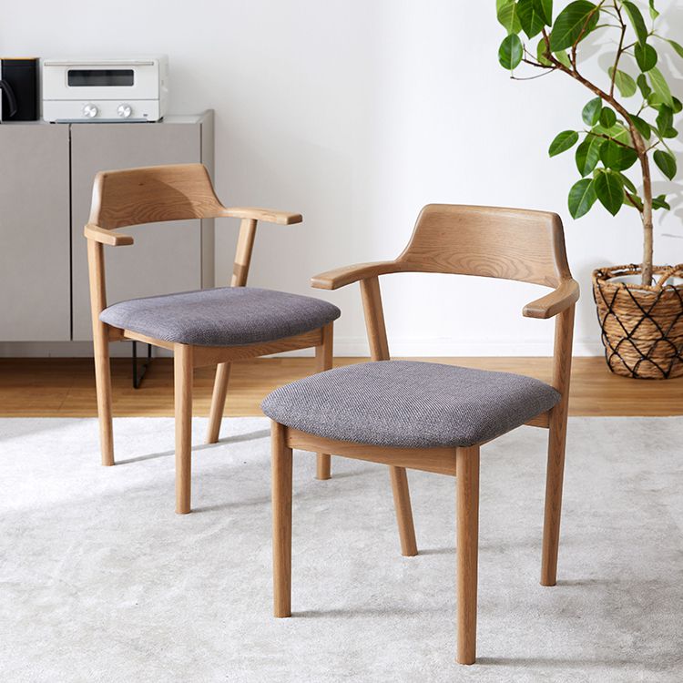 木製ダイニングチェア 2脚セット ファブリック座面 | 【公式】LOWYA