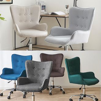 コンパクトなオフィスチェア(幅62cm) ミドルバックのパソコンチェア